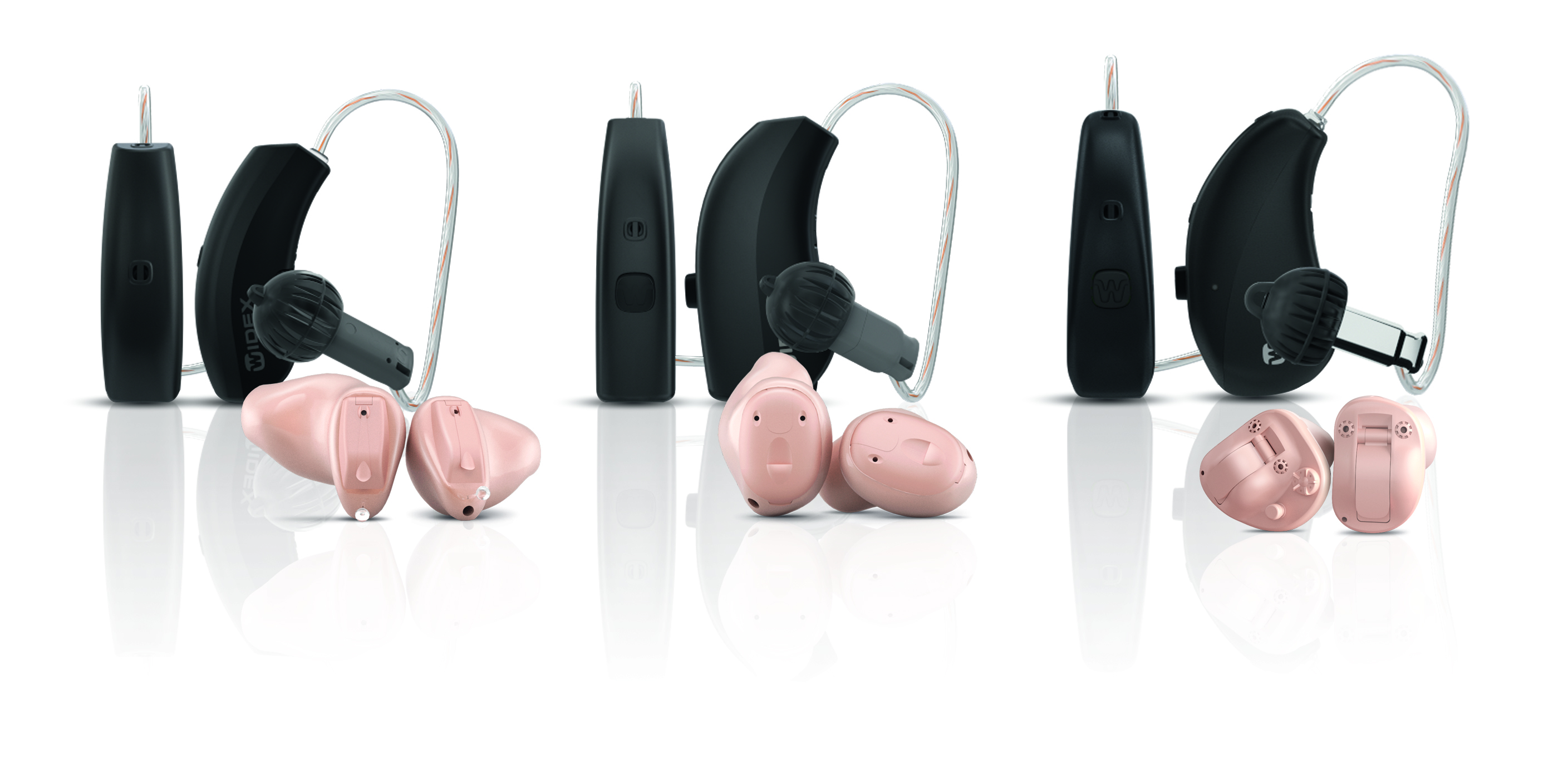 Widex Moment hearing aids at the hearing center